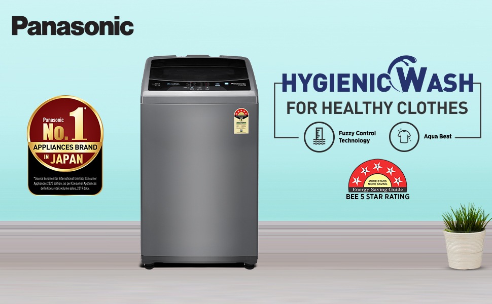 Panasonic 6 Kg 5 Star Fully-Automatic Washing Machine: Last in the order of top 5 is Panasonic 6 Kg 5 Star Fully-Automatic Top Load Washing Machine on which Amazon is offering a 30% initial discount, which reduces its price to Rs. 13990 from Rs. 20000. Panasonic 6 Kg 5 Star Fully-Automatic Washing Machine: Last in the order of top 5 is Panasonic 6 Kg 5 Star Fully-Automatic Top Load Washing Machine on which Amazon is offering a 30% initial discount, which reduces its price to Rs. 13990 from Rs. 20000.