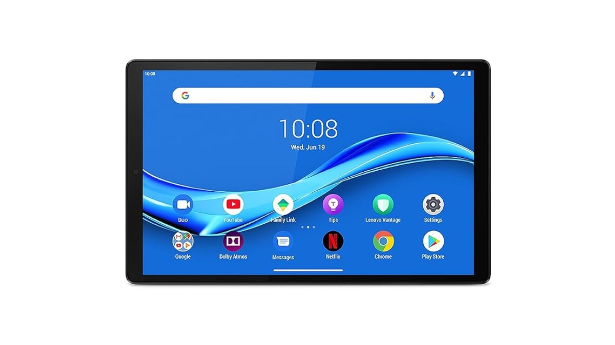 Lenovo Tab M10: The tablet features a 10.1-inch HD display with 400 nits brightness and TDDI technology. It is equipped with a MediaTek Helio P22T octa-core processor with 2.3GHz frequency. It comes with 2GB RAM and 32GB internal storage. It is powered by a 5000 mAh battery which can go up to 8 hours. The Lenovo Tab M10 retails for Rs.20000, however, you can get it for Rs.9389, giving you a discount of 53 percent on Amazon. Lenovo Tab M10: The tablet features a 10.1-inch HD display with 400 nits brightness and TDDI technology. It is equipped with a MediaTek Helio P22T octa-core processor with 2.3GHz frequency. It comes with 2GB RAM and 32GB internal storage. It is powered by a 5000 mAh battery which can go up to 8 hours. The Lenovo Tab M10 retails for Rs.20000, however, you can get it for Rs.9389, giving you a discount of 53 percent on Amazon.