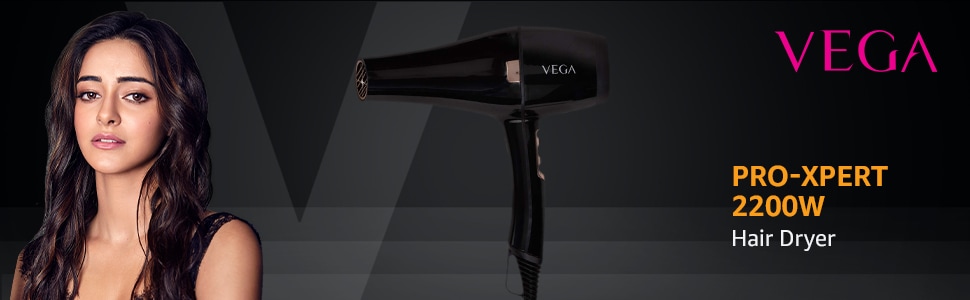VEGA Pro-Xpert 2200 Watts Professional Hair Dryer: Amazon is offering a 30% initial discount on the Hair Dryer, making it available to you for just Rs. 1970 instead of Rs. 2799. It features Quick Dry with 2200W and 2 Heat and 2 Speed settings. VEGA Pro-Xpert 2200 Watts Professional Hair Dryer: Amazon is offering a 30% initial discount on the Hair Dryer, making it available to you for just Rs. 1970 instead of Rs. 2799. It features Quick Dry with 2200W and 2 Heat and 2 Speed settings.
