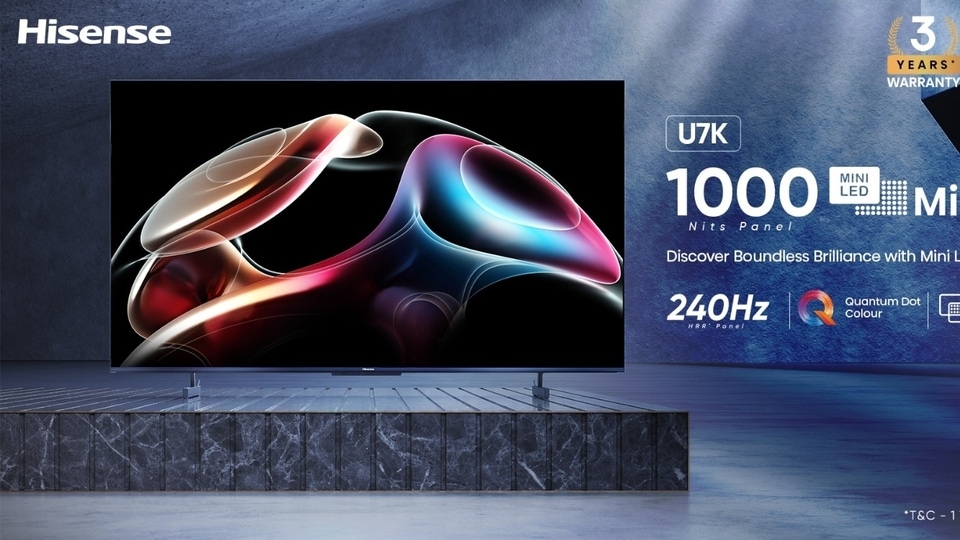 Hisense launches U7K, U6K, and E7K TV models; check specs and price