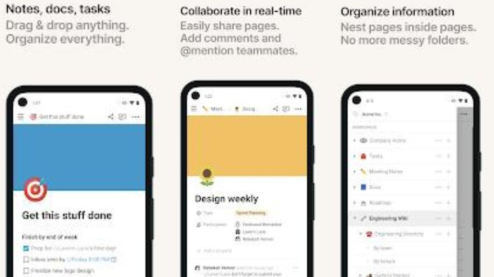 Notion: the ultimate productivity app for streamlined organization and collaboration