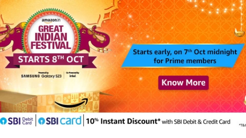 Amazon Great Indian Festival Sale 2023 coming soon; Get ready for big  discounts | Tech News