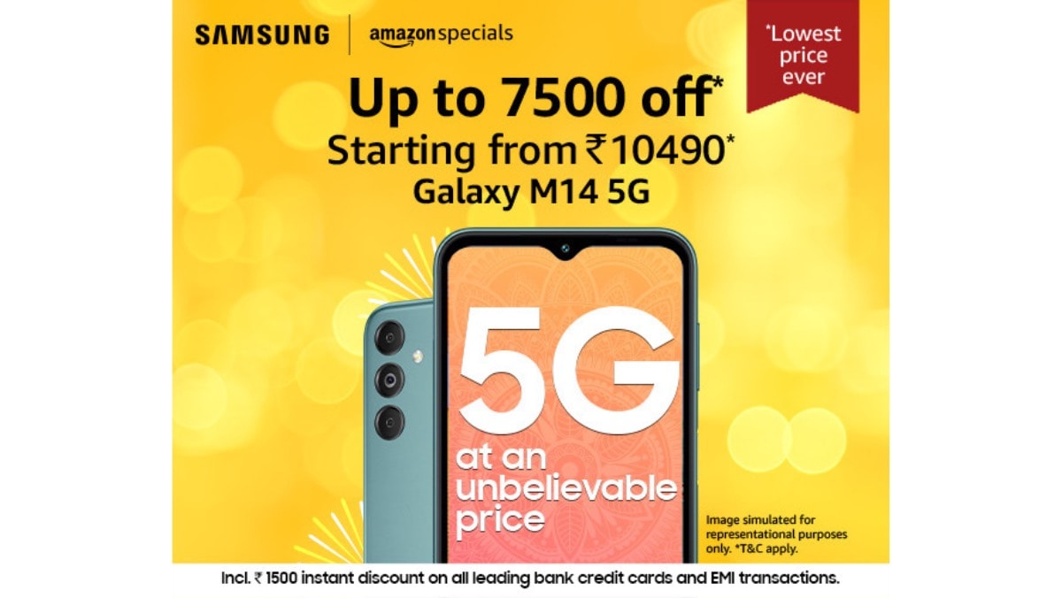 Get monster performance in your hands with the Samsung Galaxy M14 5G.