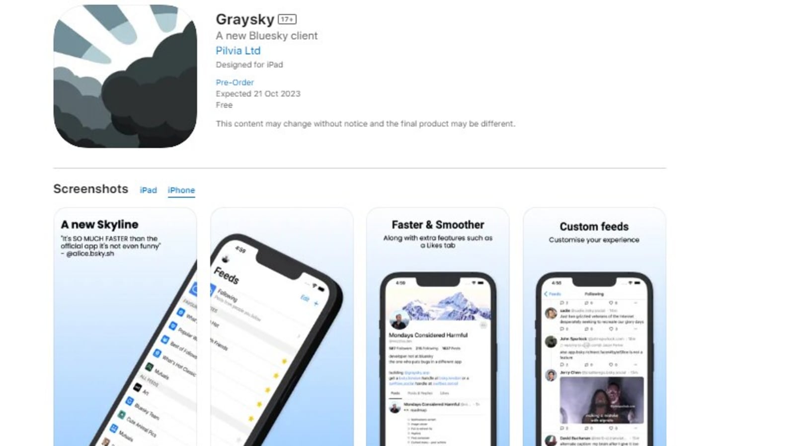 Bluesky gets its 1st third-party app! Graysky to launch soon on iOS and Android with new features