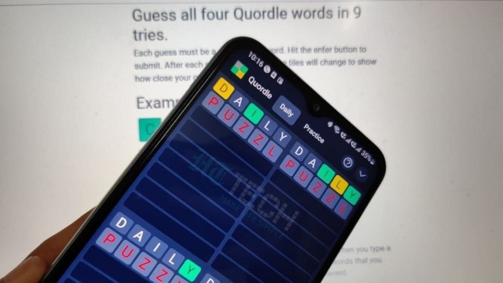 Quordle 636 answer for October 22: Find the most efficient way to solve the puzzle using these hints, clues and solutions.
Quordle 636 answer