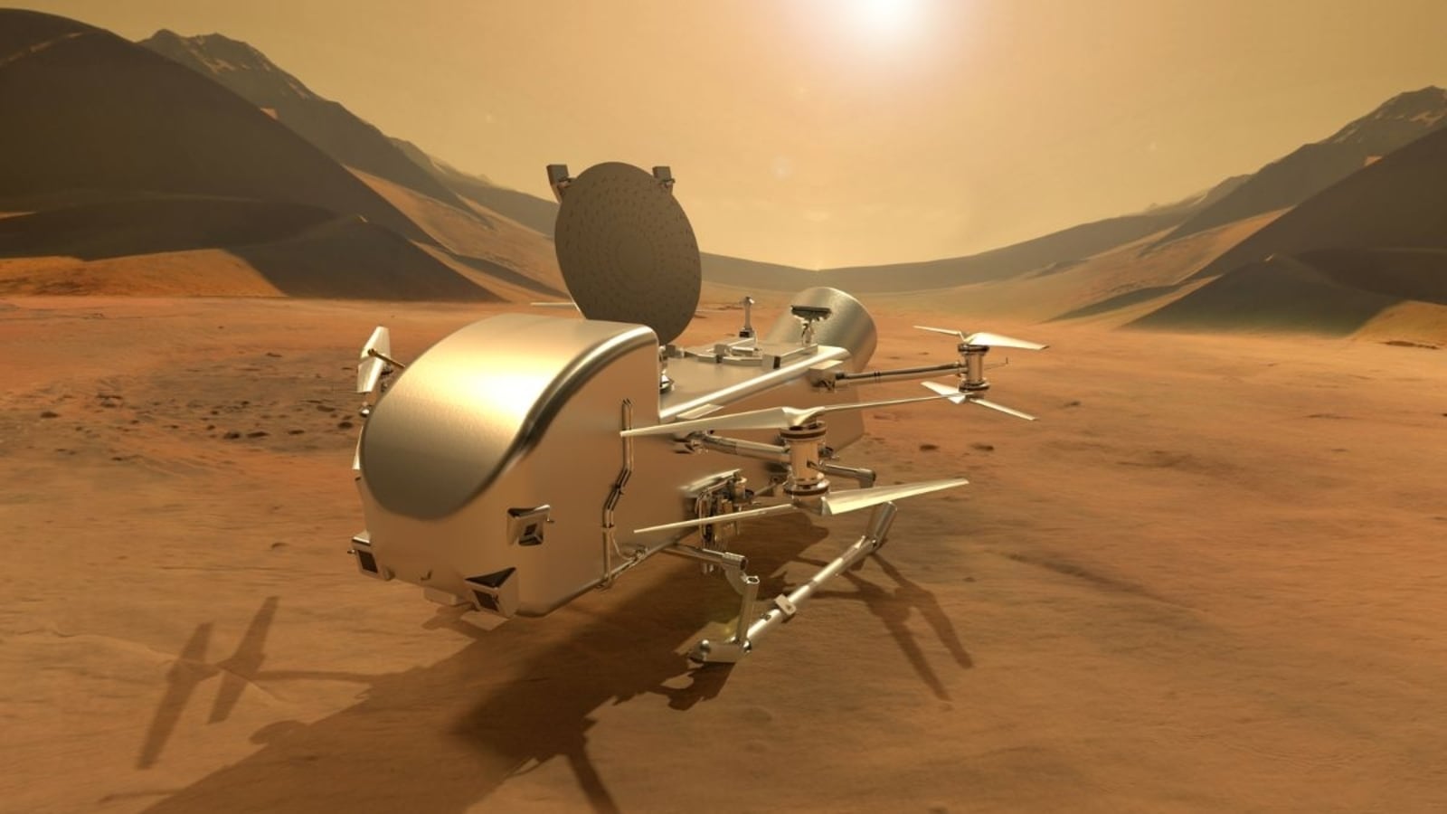 NASA preparing nuclear-powered drone for mission to Saturn’s moon Titan