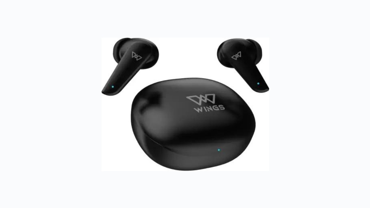 Wings Flobuds 100: It has a total playtime of up to 50 hours, including 10 hours of earbuds playtime on a single charge. It has a low latency of up to 40 ms for a seamless audio experience. It is equipped with 13 mm high-fidelity drivers and smart ENC technology. The Wings Flobuds 100 retails for Rs.2499, but you can get it for Rs.999. Wings Flobuds 100: It has a total playtime of up to 50 hours, including 10 hours of earbuds playtime on a single charge. It has a low latency of up to 40 ms for a seamless audio experience. It is equipped with 13 mm high-fidelity drivers and smart ENC technology. The Wings Flobuds 100 retails for Rs.2499, but you can get it for Rs.999.