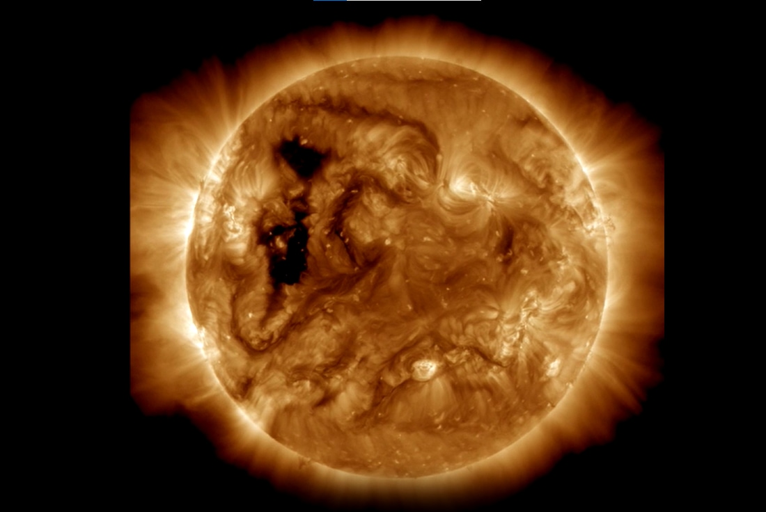 Solar wind is a continuous flow of charged particles (electrons and protons) from the Sun's outer layer into space. This stream carries the Sun's magnetic field and extends throughout the solar system, shaping the heliosphere. The solar wind's characteristics, such as speed and density, can vary. It interacts with planetary magnetic fields, leading to phenomena like auroras. Solar wind also affects space weather, impacting satellites and communication systems on Earth. Solar storm