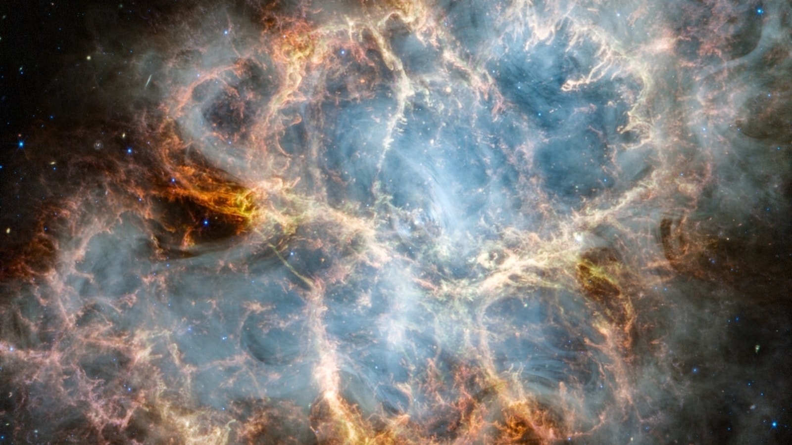 El telescopio espacial James Webb de la NASA echa un vistazo poco común a la Nebulosa del Cangrejo