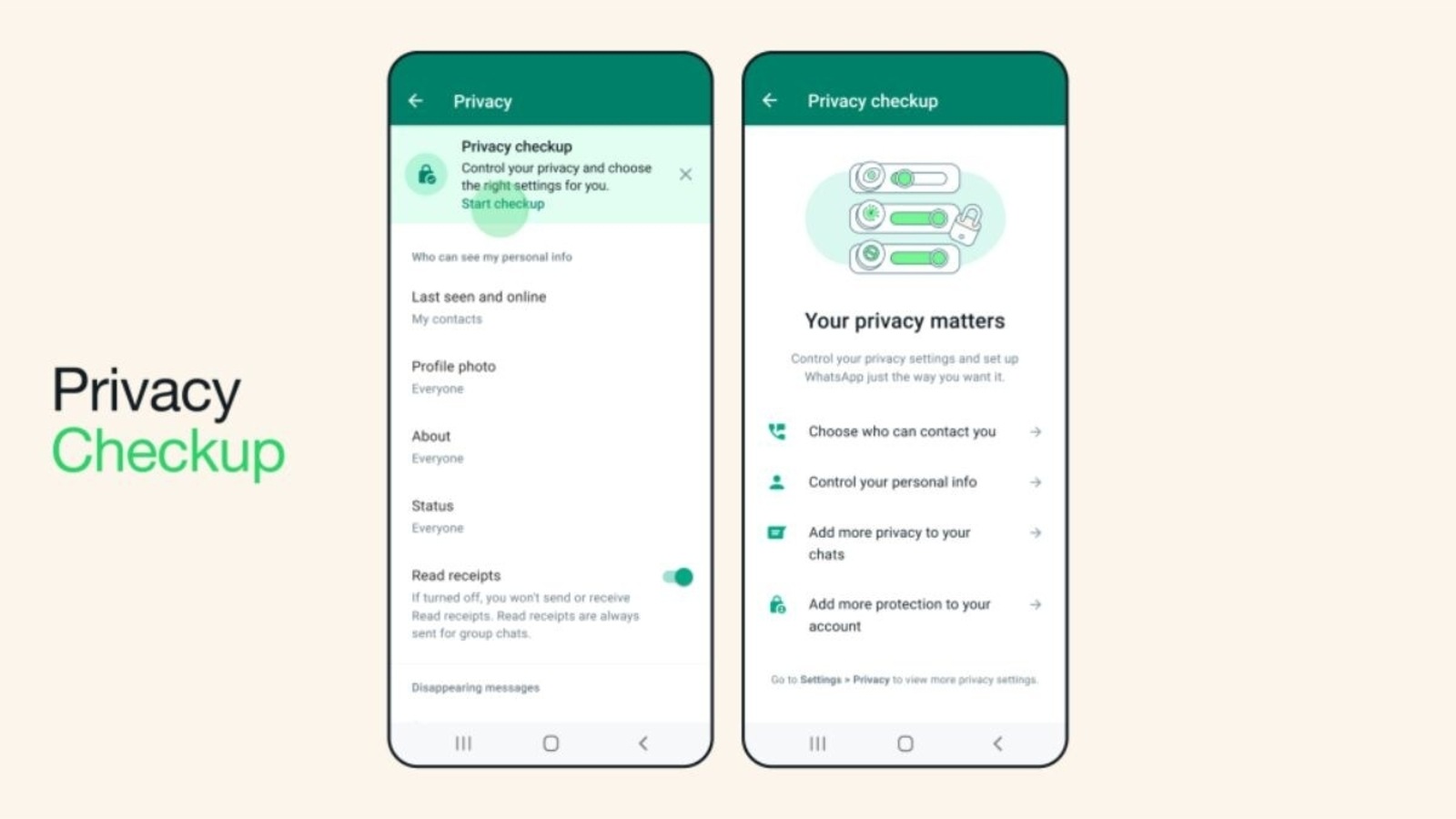 WhatsApp Privacy Checkup: Know the features and how to use it