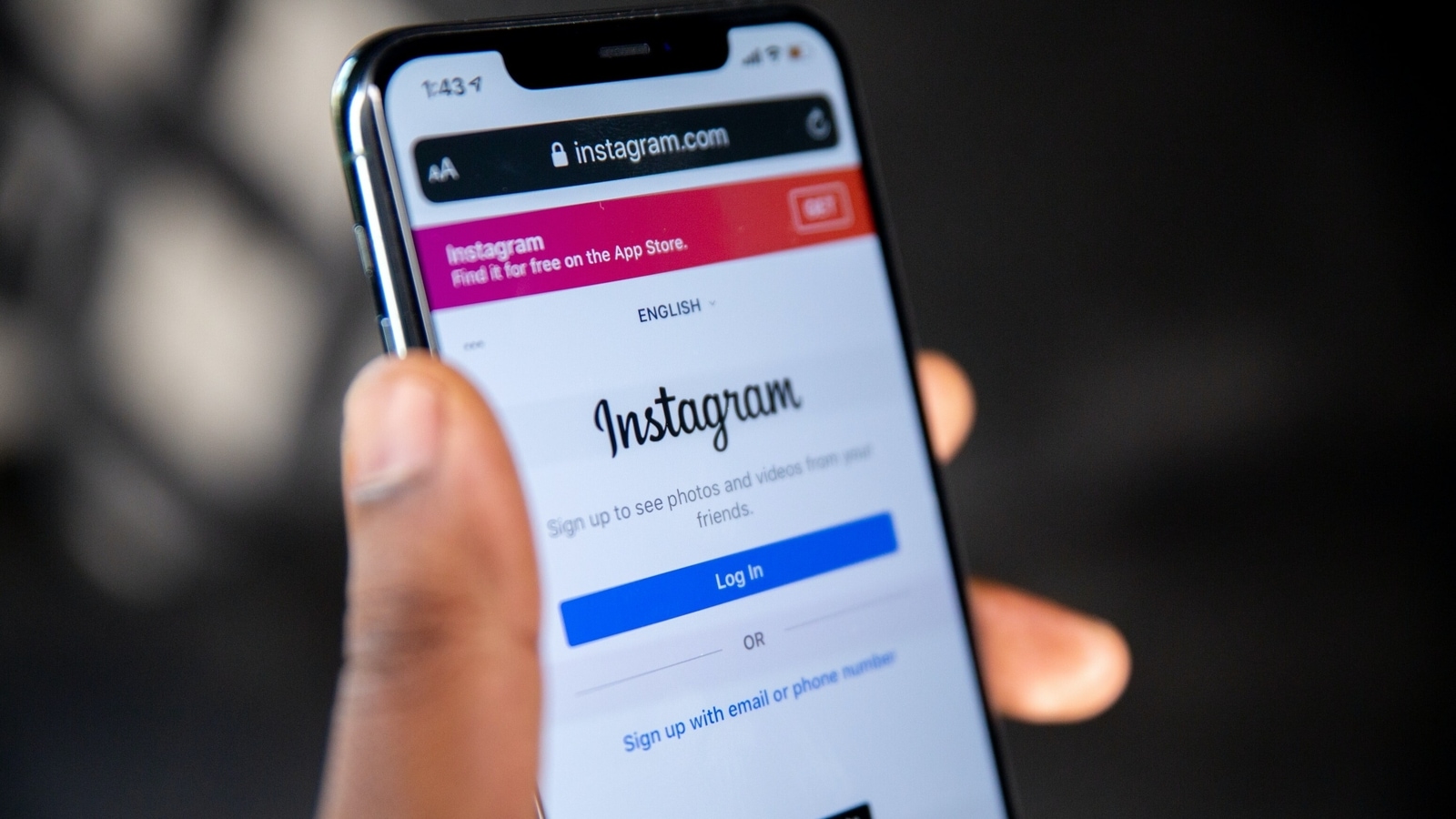 Instagram account protection