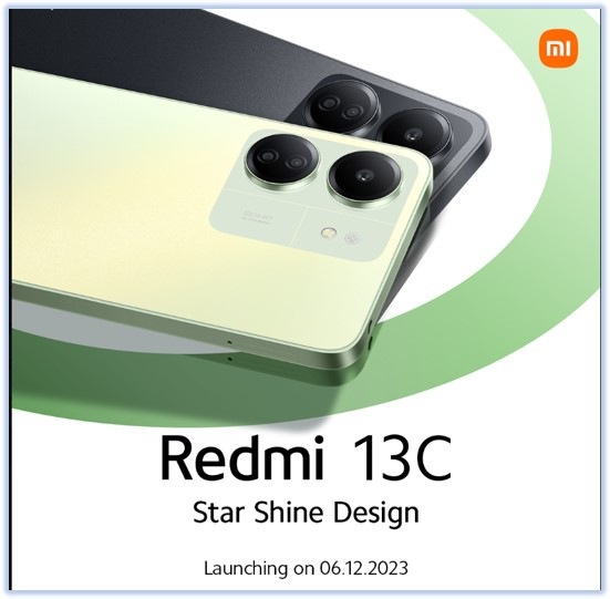 Redmi 13C: The new generation of Redmi smartphone is debuting on December 6, 2023. GizmoChina reported that the smartphone is expected to sport a 6.74-inch LCD display with up to 90Hz refresh rate. It is likely to feature a MediaTek Helio G85 chipset paired with 8 GB of RAM and 256GB of internal storage. The smartphone may come with a 5000mAh battery which will support 18W fast charging. Redmi 13C