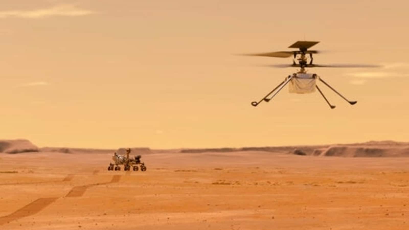 Future Mars helicopters of NASA are being tested on two different planets for the first time ever