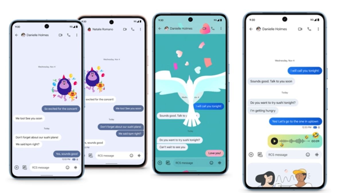 Google Message: The messaging is integrated with Google services which provide users with a diverse range of features. Additionally, the app has recently received various tweaks which make it more user friendly and intuitive, making it the best WhatsApp alternative. Google