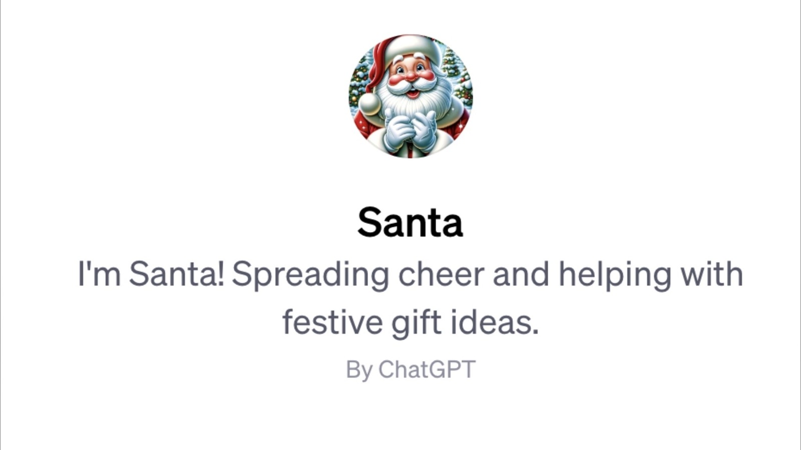 Meet SantaGPT chatbot, OpenAI's festive tool powered by GPT-4, exclusively for ChatGPT Plus subscribers. OpenAI