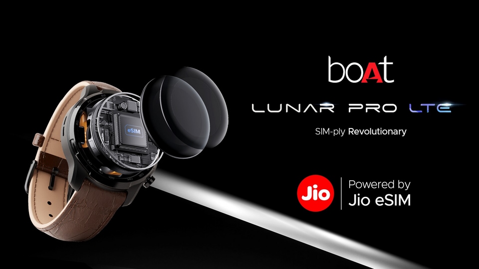 Jio ties up with boAt to launch eSIM-linked Lunar Pro LTE smartwatch - no  smartphone required