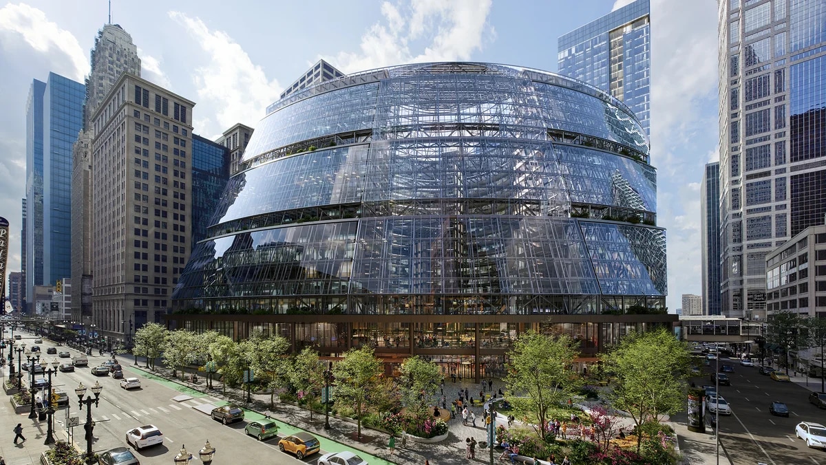 In a new plan, Google has announced the opening of a new office in Chicago for which it has shared a magnificent preview and how the construction will take place. The tech giant is planning to build a sustainable office by utilizing clean energy. Google Chicago office