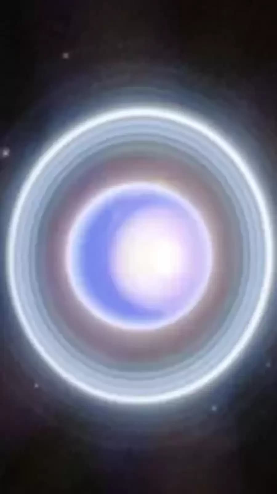 Hubble sees Uranus' rings on edge | Astronomy.com