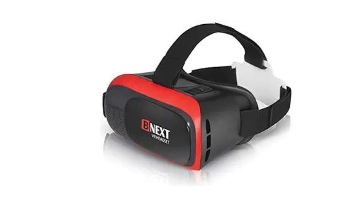 Bnext VR Headset: It features a 6.3-inch screen display size and th VR headset is compatible with various iPhone and Android smartphones. It sports High-quality lenses for crystal-clear visuals and an adjustable head strap for a comfortable fit. Both adults and children can take advantage of the VR headset which is available in a budget range. Bnext VR Headset