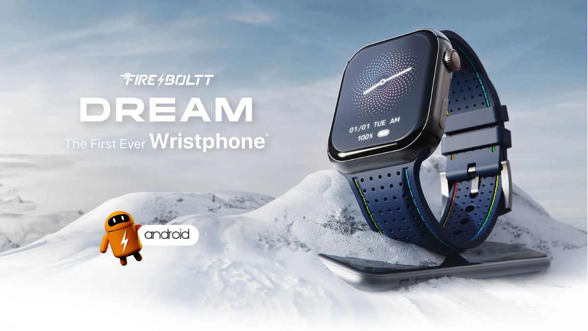 Fire-Boltt DREAM Android Wristphone priced is Rs. 5999 and it will on sale from January 10 on Flipkart and other offline stores Fire-Boltt DREAM Android Wristphone