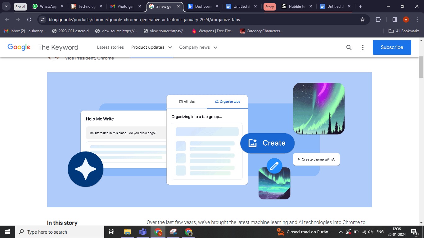 Google Chrome has announced some experimental generative AI features for users to personalize their web experience and make efficient use of artificial intelligence in their daily tasks. However, these Google Chrome generative AI features will be first made available in the US on Macs and Windows PCs. Google Chrome