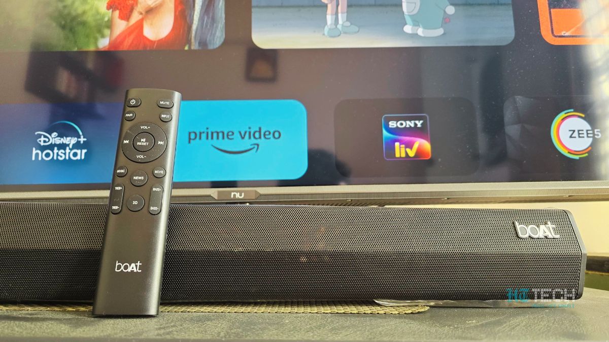 The boAt Aavante Bar Thump is equipped with 3 preset sound modes - News, Movie, and Music. boAt Aavante Bar Thump