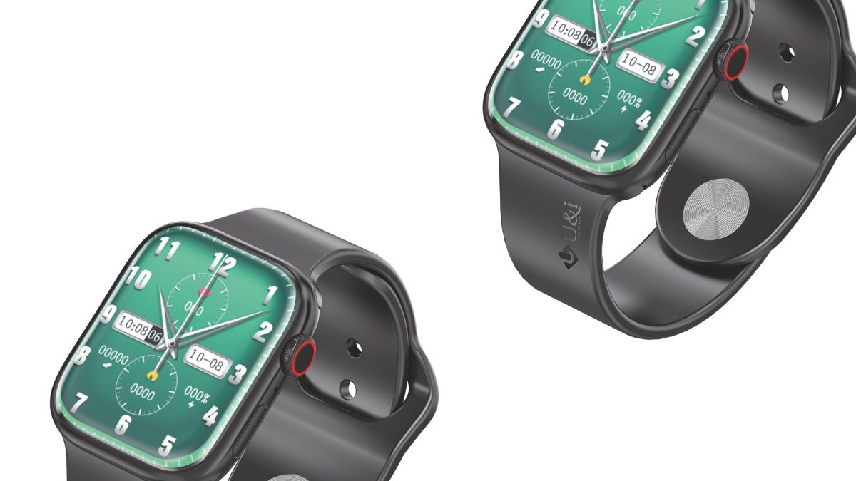 2. The Finger Series smartwatch by U&i is a sporty companion, boasting an IP65 rating for water resistance. Featuring a 2.1-inch always-on display, it supports Smart Sense for answering calls with a simple finger tap. Finger Series smartwatch