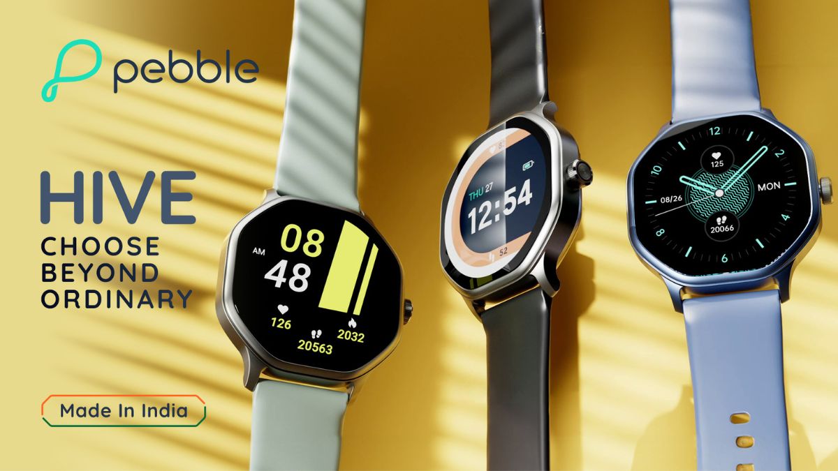 1. Design Innovation: Pebble introduces the Hive smartwatch that stands out with an octagonal dial in a market dominated by square and round designs. The 1.39” HD display and DIY Watch Faces offer a unique and customizable experience. Design Innovation