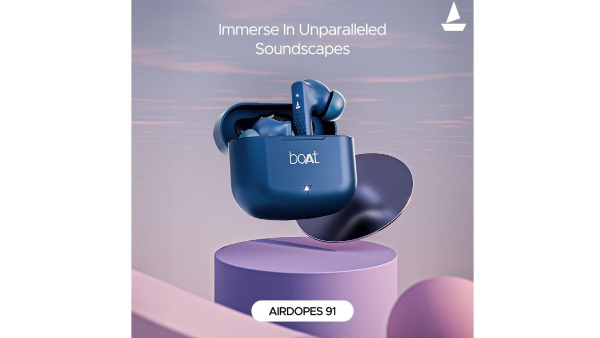 1. Impressive Battery Life: boAt's Airdopes 91 redefines TWS earbuds with a remarkable 45-hour battery life, allowing for nearly two weeks of uninterrupted usage. Quick 10-minute charging with ASAP Charge provides 120 minutes of playtime, ensuring convenience on the go. Impressive Battery Life