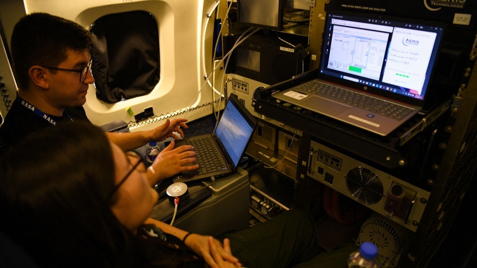 The flying lab consists of various highly sensitive instruments and it has already flown twice this week in a figure-eight pattern. So far the lab has covered some of the most polluted regions of the Philippines. In the coming weeks, the lab will cover South Korea, Malaysia and Thailand.