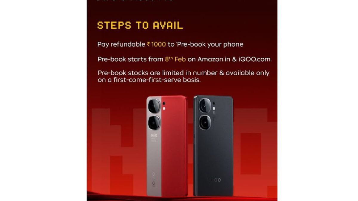 5. Available in two variants (8+256GB and 12+256GB), the smartphone caters to gaming enthusiasts with iQOO’s Supercomputing chip Q1, offering 144fps gaming and up to 900 pixel super resolution. two variants (8+256GB and 12+256GB)
