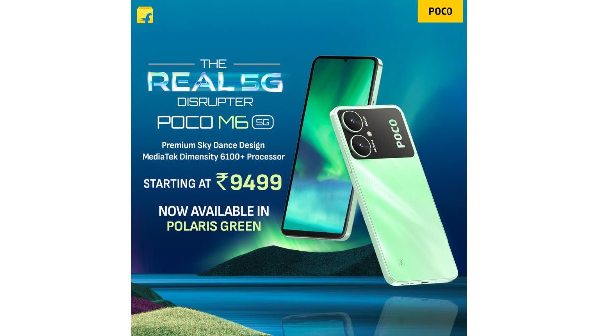 POCO unveils vibrant green variants of POCO M6 5G and POCO C65 ...