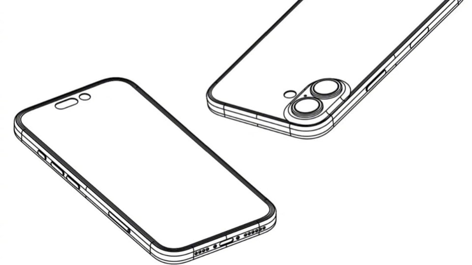 Simple black and white line drawing of blank smartphone png download -  2048*2048 - Free Transparent IPhone Icon png Download. - CleanPNG / KissPNG