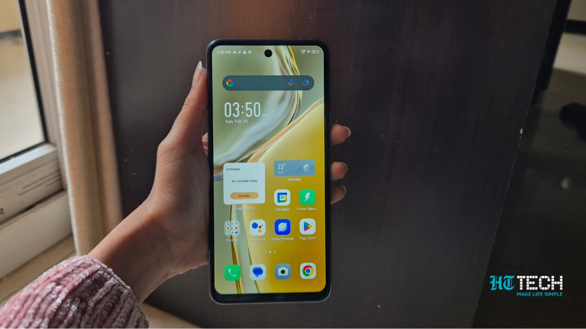 Infinix Hot 40i is backed by a 5000mAh battery. Infinix Hot 40i