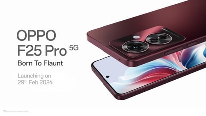 Oppo F25 Pro launching today, February 29, 2024, in India. 