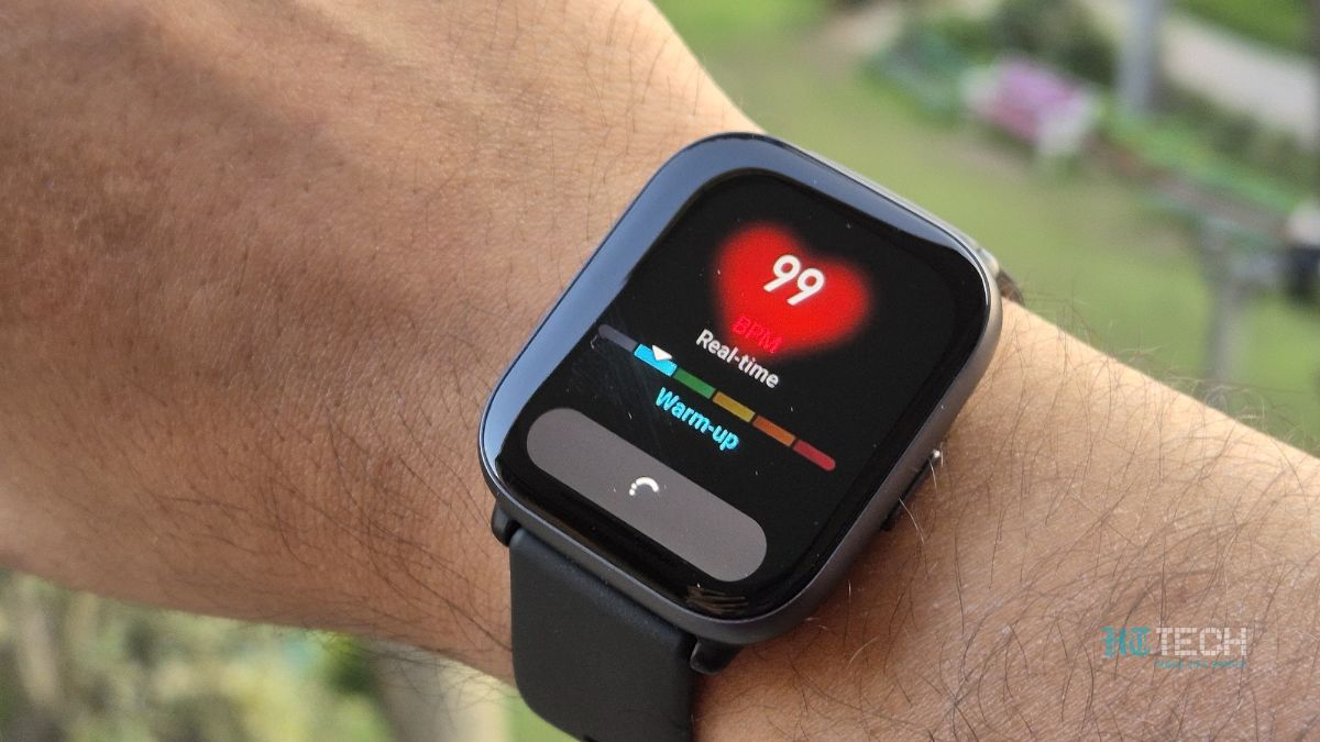 The Amazfit Active is equipped with a vast range of health and fitness sensors. Amazfit Active