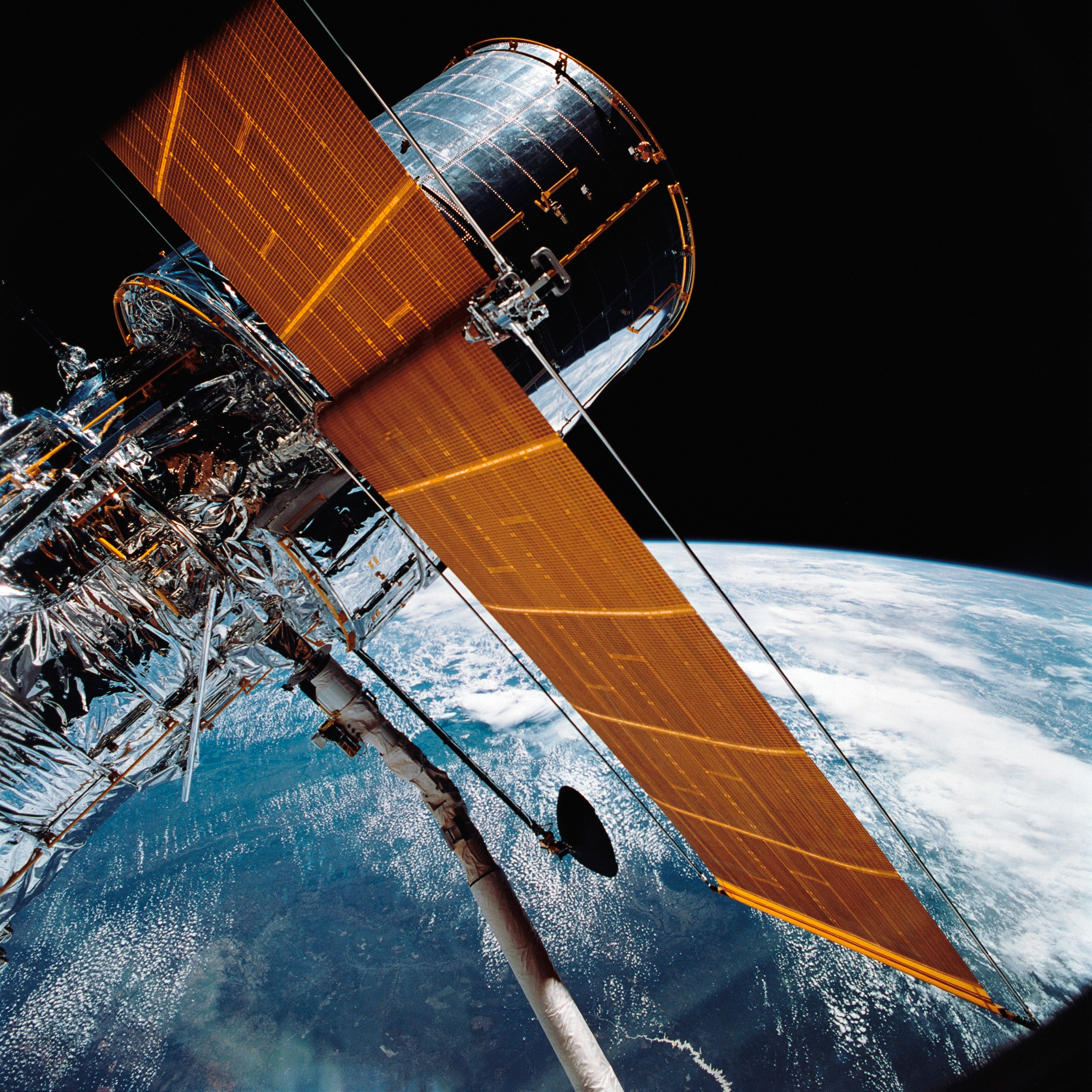 NASA's Hubble Space Telescope, a formidable astronomical observatory, presents a captivating series of images showcasing the vastness of space. It skillfully captures galaxies and comets, inviting you to embark on a mesmerizing adventure through the cosmos. Hubble Space Telescope
