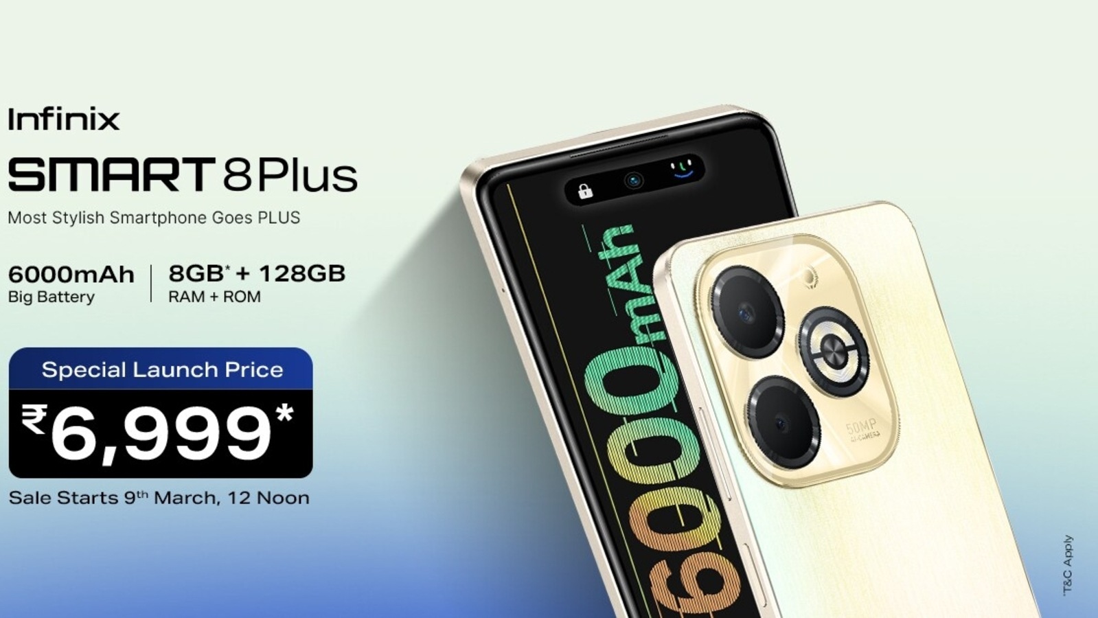 Infinix Smart 8 Plus sale starts! Smartphone now available on Flipkart, check price and specs