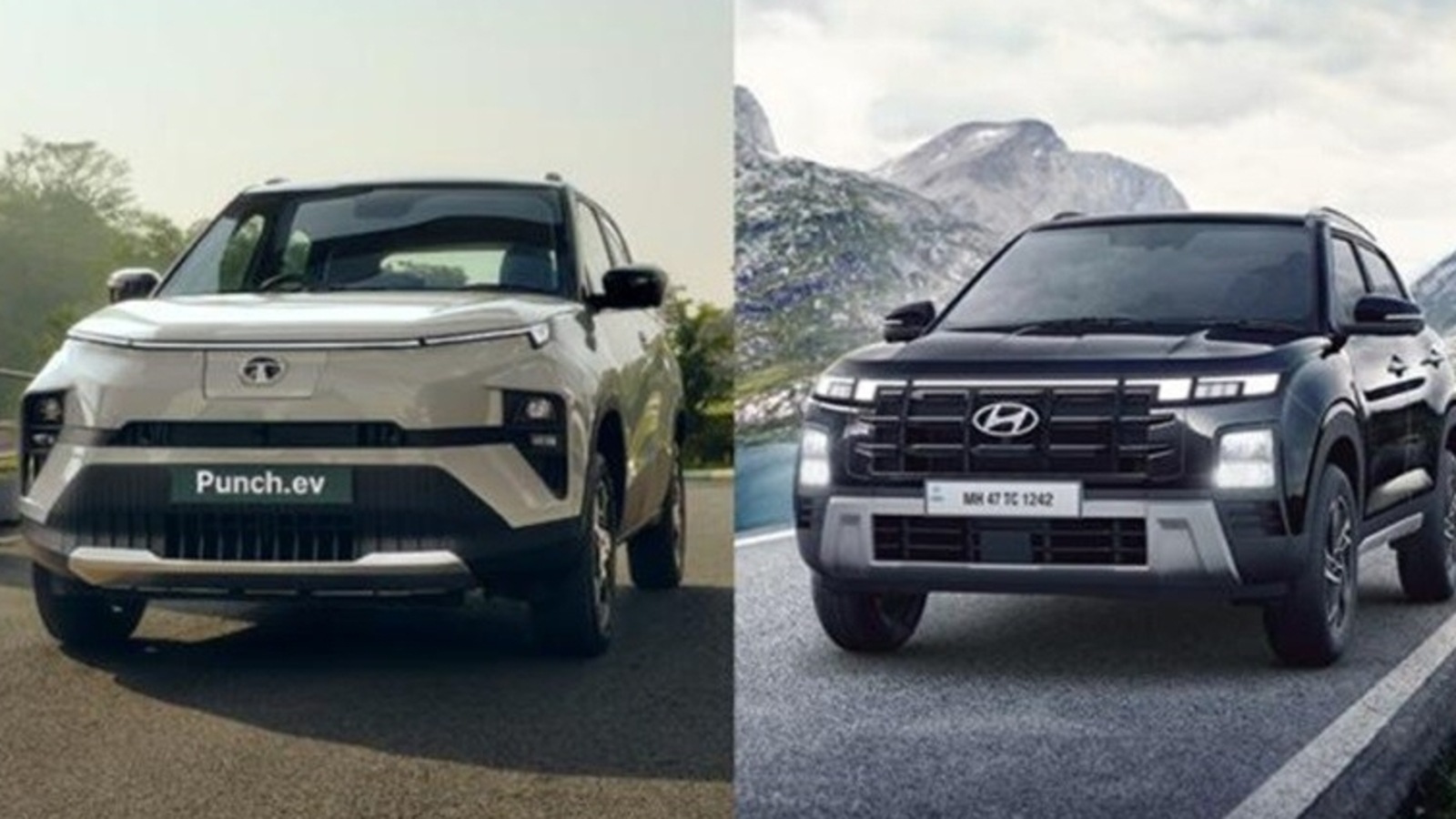 Tata Punch Vs Creta