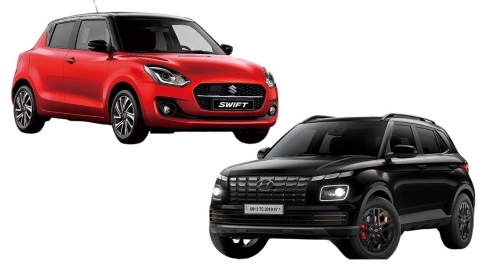 Maruti Swift & Hyundai Venue