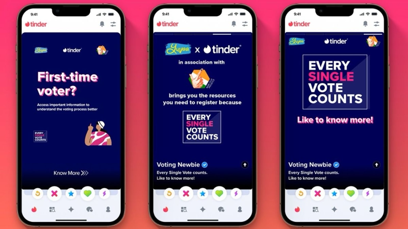 Tinder launches Every Single Vote Counts advertising marketing campaign to empower initially-time voters in India