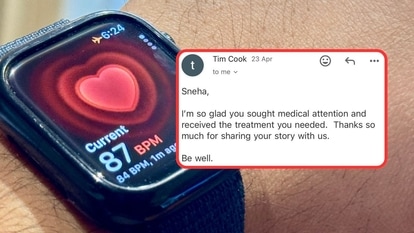 Delhi-based policy researcher Sneha Sinha talks to HT Tech about how the Apple Watch 7 saved her life with the heart rate notification feature. 