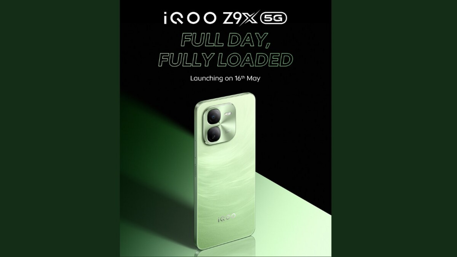 Check out the iQOO Z9x launch date in India. iQOO Z9x launch date in in India confirmed