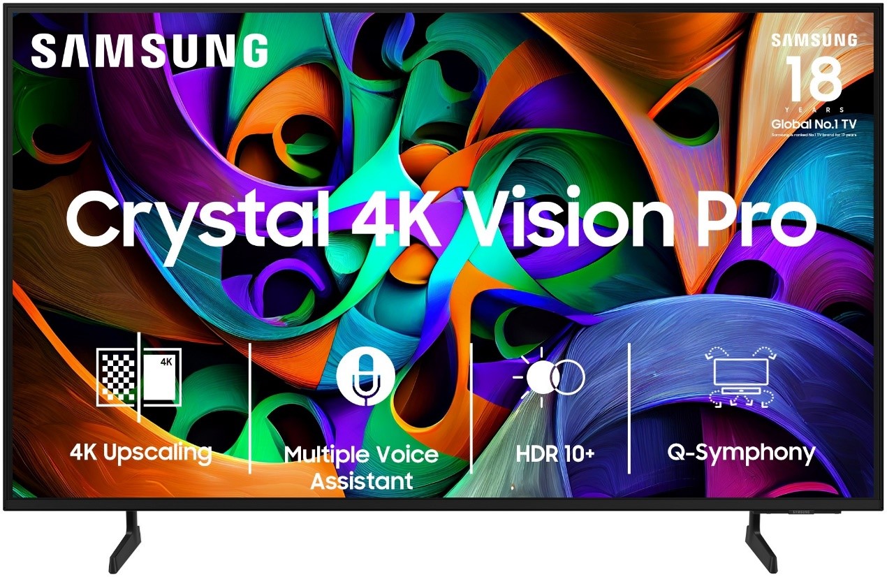 Samsung TVs come with the 4K upscale feature that helps you enjoy visuals in premium quality. Samsung TVs come with the 4K upscale feature that helps you enjoy visuals in premium quality.