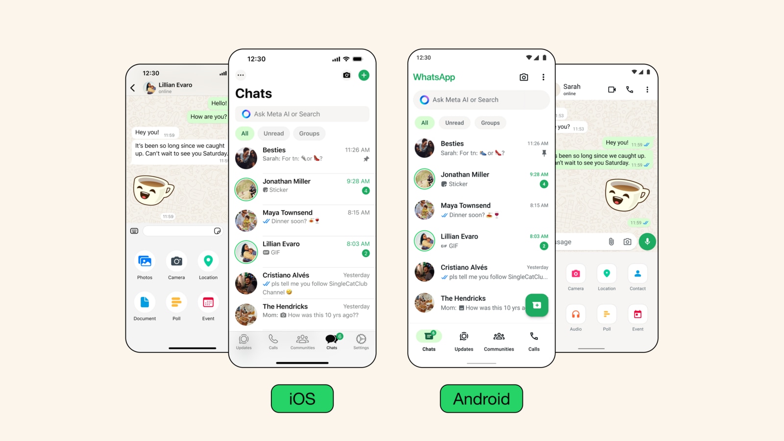 WhatsApp to get an enormous construction revamp- From new color palette to talk administration, know what’s new
