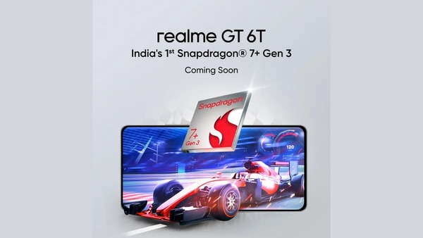 Know when the Realme GT 6T is debuting in India. 
