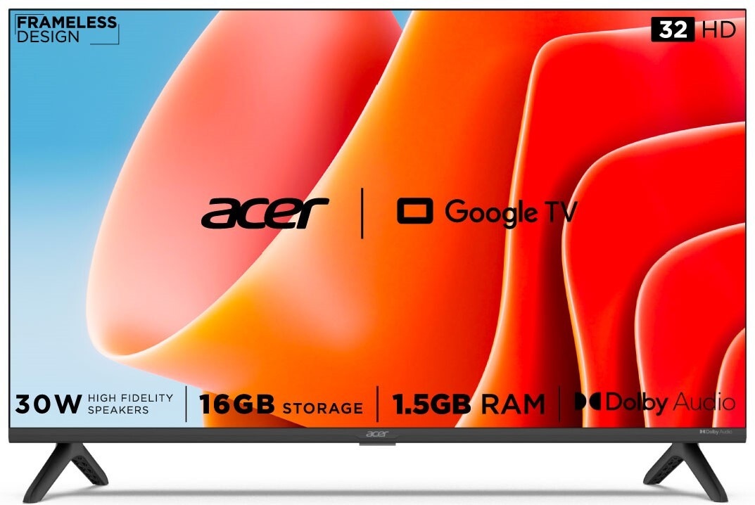 With a bezel-less design, the TV features a huge running memory and a potent quad-core CPU. With a bezel-less design, the TV features a huge running memory and a potent quad-core CPU.