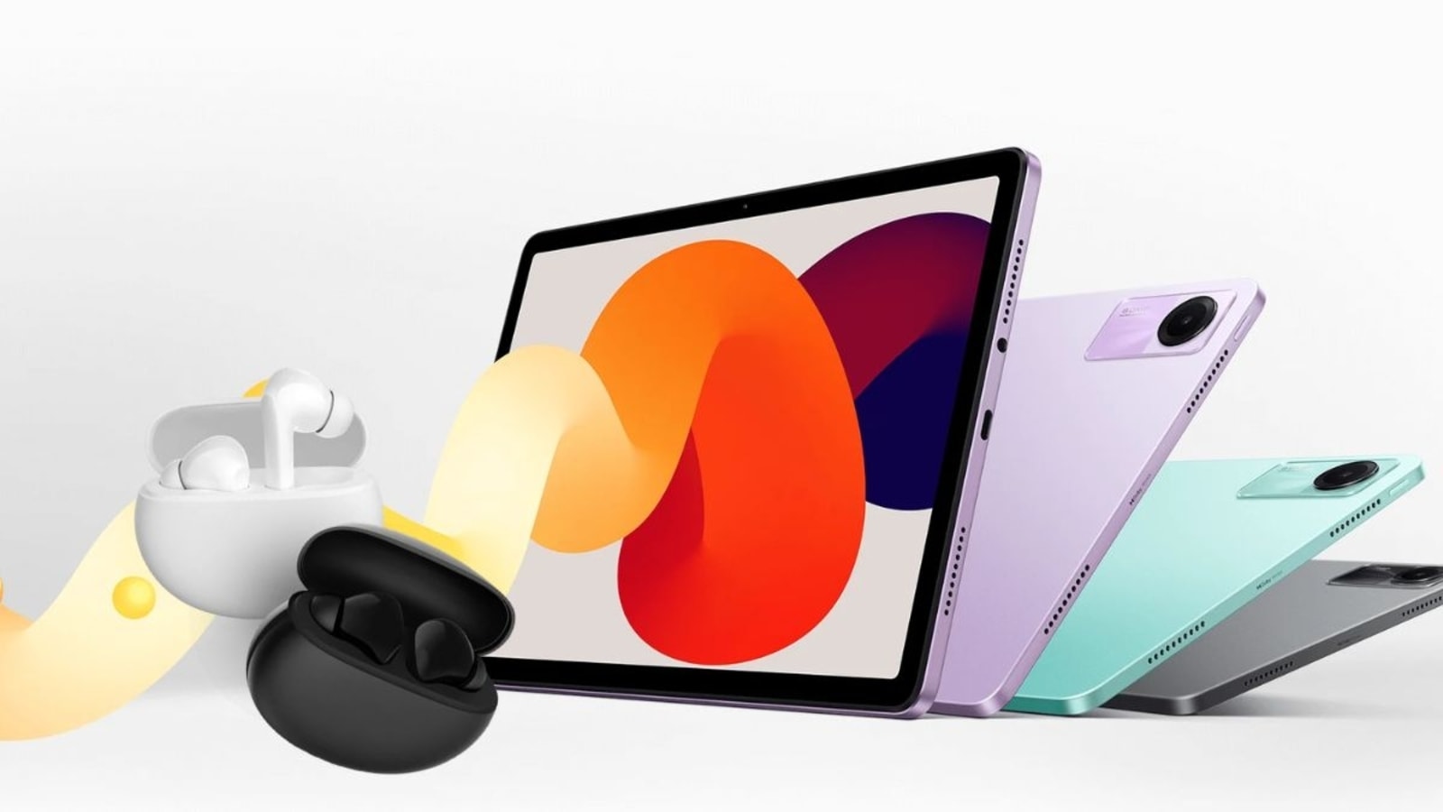 Xiaomi's new Redmi Pad SE tablet, equipped with an 11-inch display and Snapdragon 680 chipset, alongside the Redmi Buds 5A earbuds, offering Active Noise Cancellation and up to 30 hours of battery life.
Redmi Pad SE tablet and Redmi Buds 5A earbuds