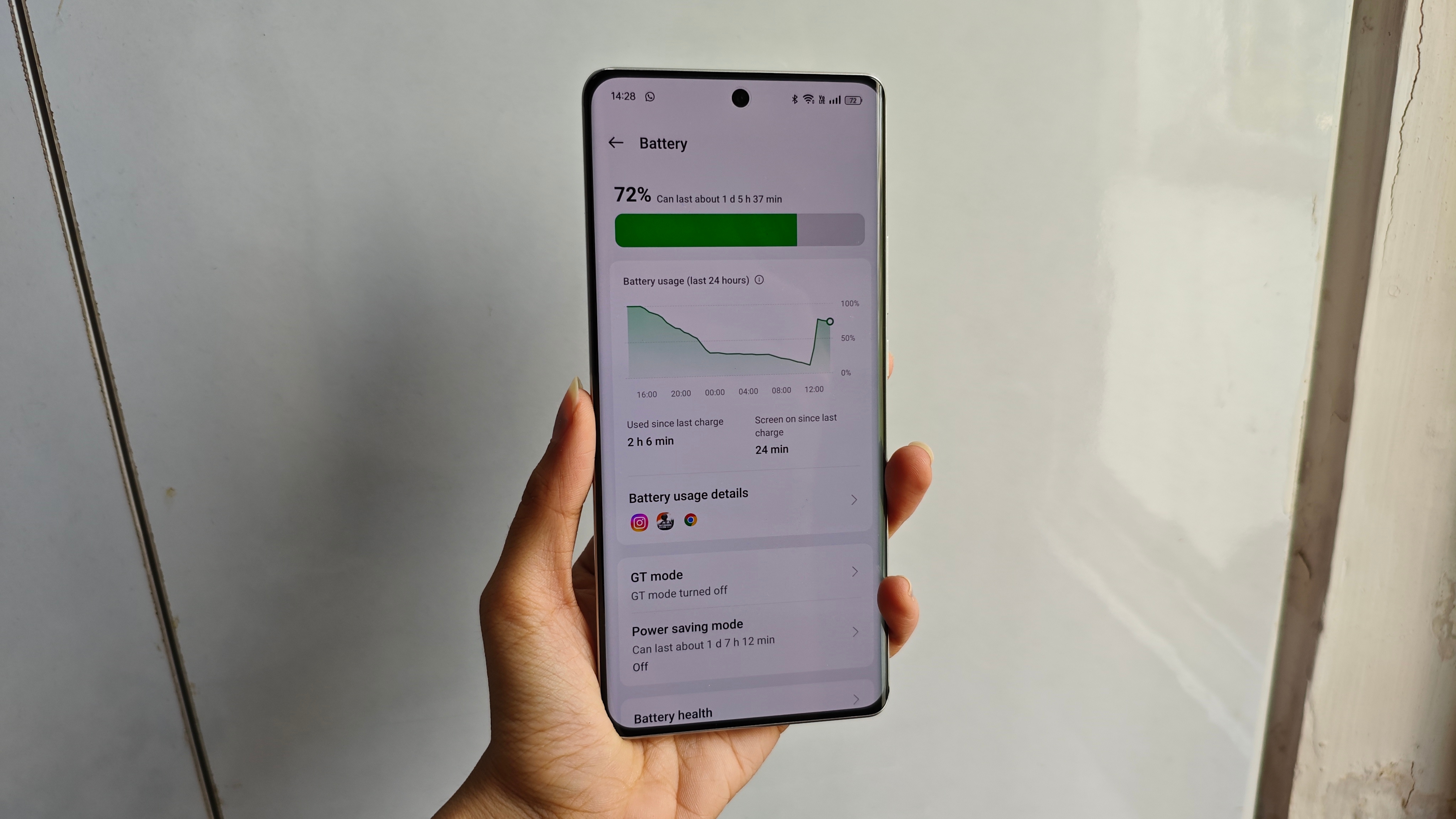 The Realme GT 6T is equipped with a 5500mAh battery Realme GT 6T