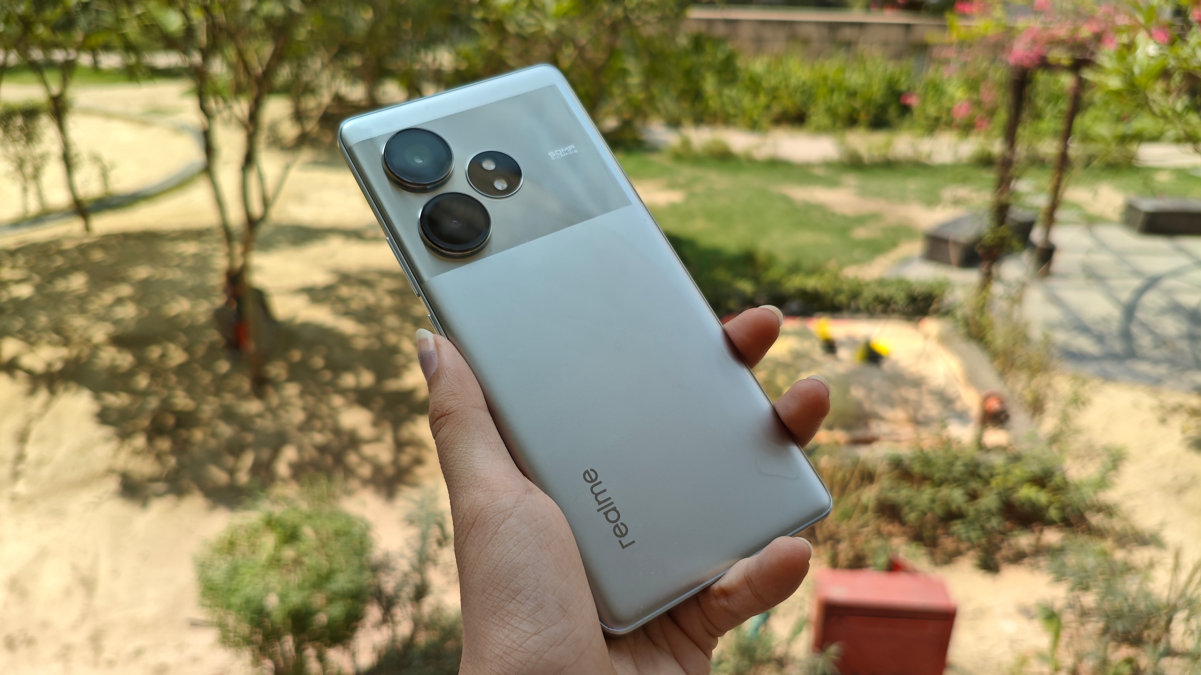 The smartphone is protect by corning Gorilla Glass Victus 2. Realme GT 6T review